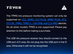 Teyes TPMS Car Auto Wireless Tire Pressure Monitoring System for Car DVD Player Navigation
