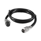 GX20 2 Female Plug To Male Dock Socket Electrical Aviation Connector 2 3 4 5 6 7 8 9 10 12 14 15Pin 1m 2m 3M Cable customizable