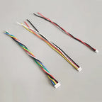 JST 1.25mm Pitch Pre-Crimped Silicone Wire Kit | 28AWG Soft Cable Male/Female Connector | 2-10 Pin DIY Electronic Harness
