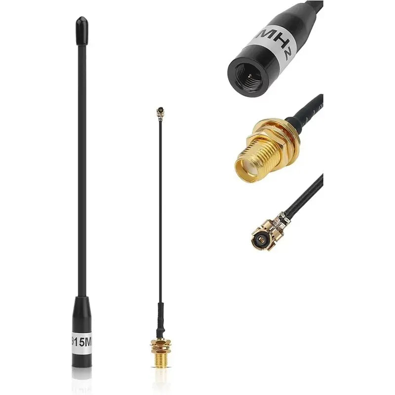 FULL-Wifi Halow Antenna 915Mhz 10Dbi Omni Whip Antenna-SMA Soft Antenna For Meshtastic Lora For Heltec V3 V4 Wio Tracker L1