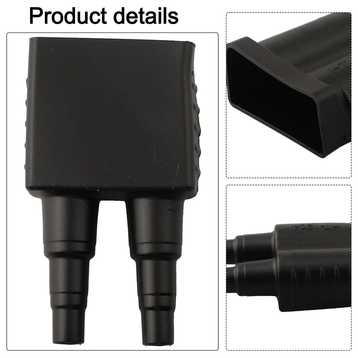 Waterproof 120A For Anderson Plug Connector Dustproof Cable Jacket Black 3rd Generation Sheath Kit Electrical Engineering Parts