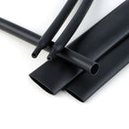 1/2/3M Heat Shrink Tube with Glue 1.6mm - 50mm Black Dual Wall Adhesive Lined Polyolefin Shrinkin Wrap Cable Protect Sleeving