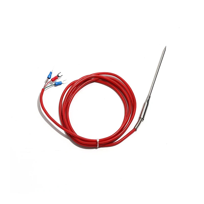 PT100 RTD Penetrating Temperature Thermistor Probe 4x50mm 4x100mm 4x150mm PT1000 Needle-shaped Thermal Resistance Sensor