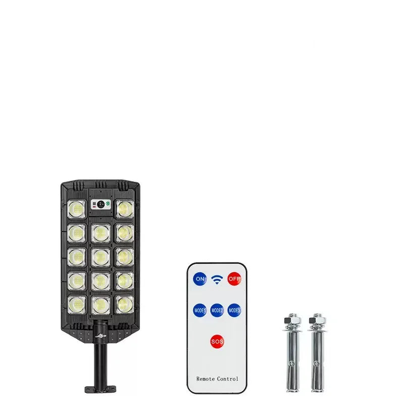 Most Powerful 150000W LED Solar Light Outdoor Motion Sensor Solar Street Lights IPX67 Waterproof Street Lamp Garden Yard Lantern