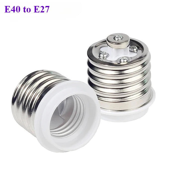 1PCS Bulb Converter E27 Male to E40/MR16 G4/ G9  Female Lamp Socket Bulb Base For Indoor Lighting Bulb Extend Adapter