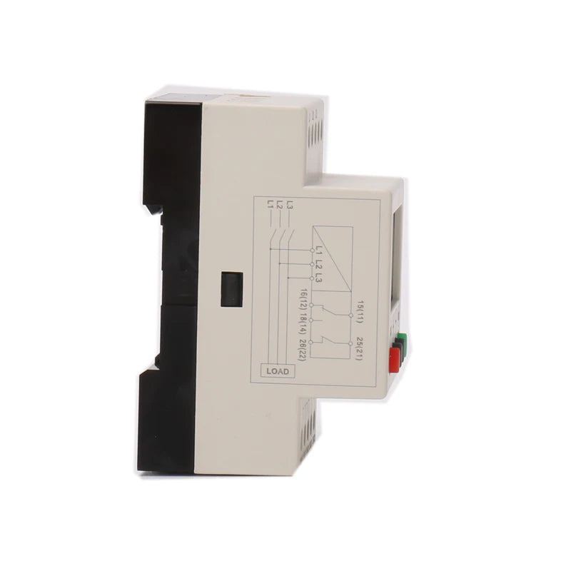 JVR1000-A  LCD Three-phase Voltage Monitoring Relay  with Overvoltage Undervoltage phase sequence phase loss voltage unbalance