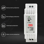 DR-60W Output 5V 12V 15V24V DIN Rail Switching Power Supply 24V DC 220V to 12V Transformer 5V Module Power Supply Box