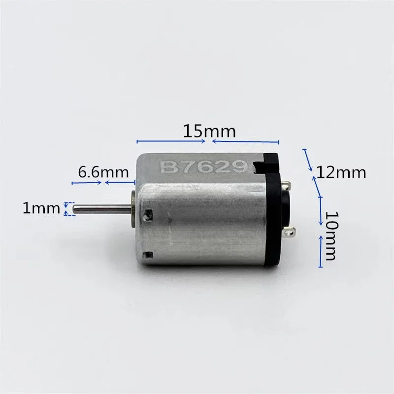 1PCS  Mini N20 Motor DC 1.5V- 5V  3V 3.7V 16500RPM High Speed Micro 12mm*10mm Electric Motor DIY Car AV Home Appliances