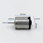 1PCS  Mini N20 Motor DC 1.5V- 5V  3V 3.7V 16500RPM High Speed Micro 12mm*10mm Electric Motor DIY Car AV Home Appliances