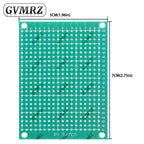 Single Sided Green PCB Prototype Board Universal Through Hole Perfboard for DIY Electronic Projects