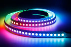 1-3M WS2812B WS2815 LED Strip 144 Pixels/LEDs/m Addressable IC Smart 5050 RGB LED Strip Light IP30/IP65/IP67 DC5V/12V