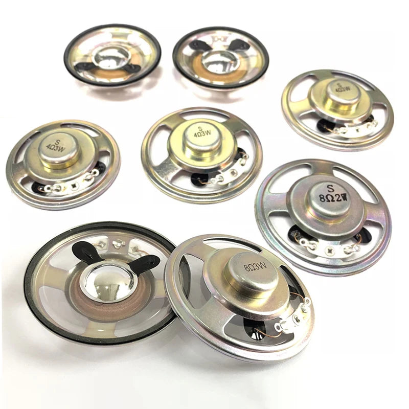 1PCS  4-Inch Diameter 102mm Square 60mm4/8 Ohm 10w Transparent Waterproof Speaker 4/8 Ohm 3w Diameter 57mm Speaker