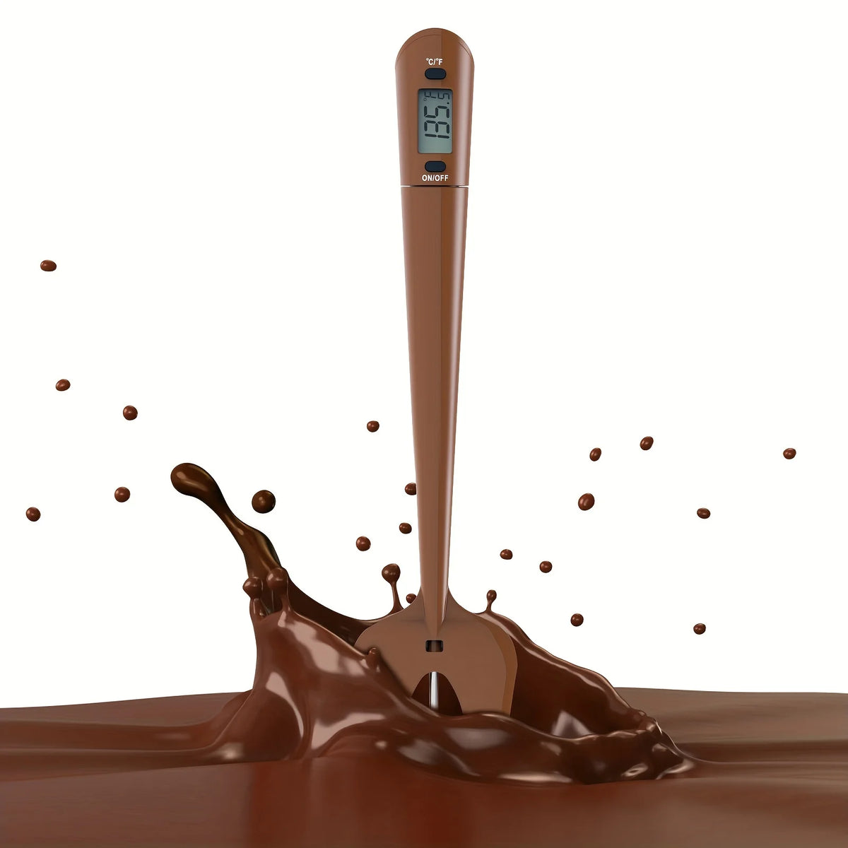 Digital Candy Spatula with Thermometer Confectionery/Sugar/Candy Thermometer Meat Cake Milk Thermometer Tool