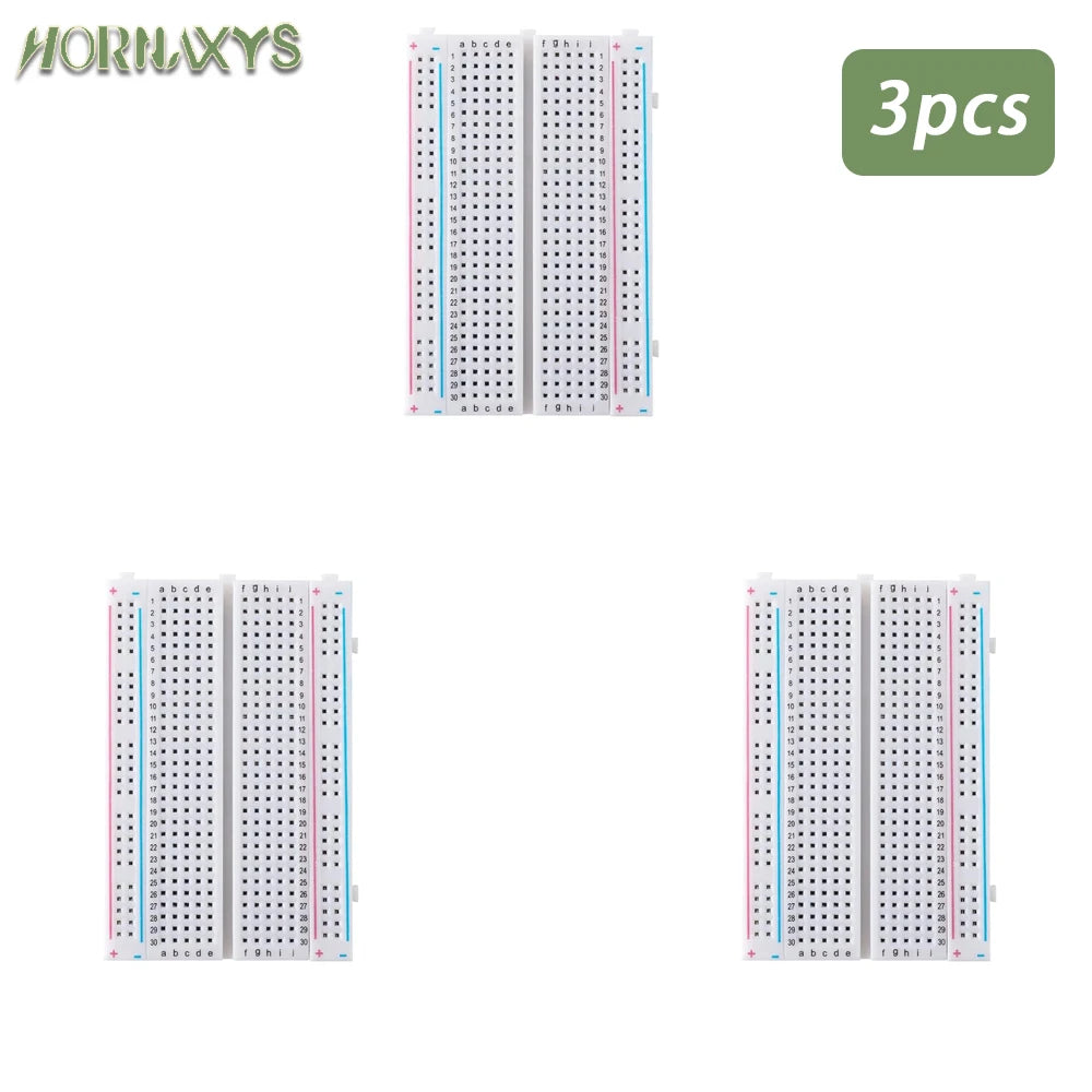 MB-102 Prototype Breadboard 400 830 Points Solderless PCB Bread Board Jumper Wires Cable Board DIY Dupont Wire for Arduino Kit