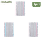 MB-102 Prototype Breadboard 400 830 Points Solderless PCB Bread Board Jumper Wires Cable Board DIY Dupont Wire for Arduino Kit