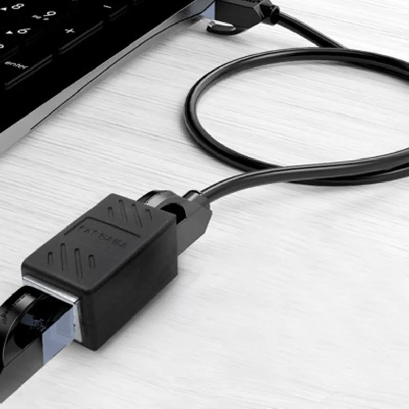 1/5/PCS RJ451000Mbs Coupler Ethernet Cable Coupler LAN Connector Cat7 Cat6 Cat5e Ethernet Cable Extender Adapter Female to Femal