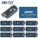 1-10pcs For Nano V3.0 Micro Controller Module ATmega328P Module Nano Board CH340 USB Cable Compatible with Arduino Nano V3.0