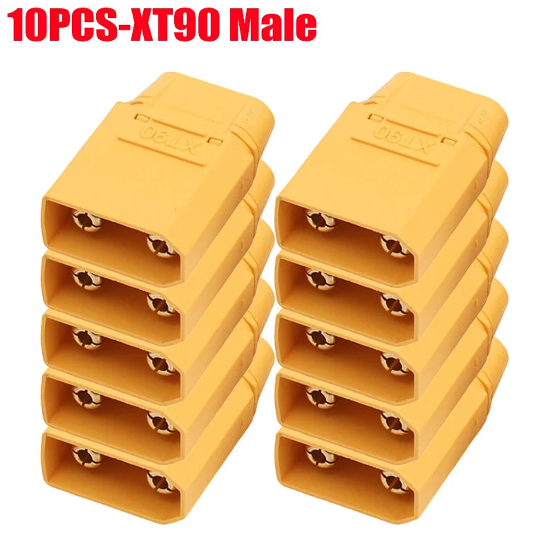 XT90 Male Female Terminal Plugs Waterproof Welding Connector Plug Wire Cable Adapters For RC Lipo Battery Drone Boat Airplane