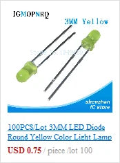 1Reel 4000pcs 0603 SMD LED  light  Yellow Red  Green Blue White new and