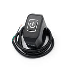 1/2pcs Motorcycle Handlebar Switch ON OFF Headlight Horn Control Modification Switch 22mm Waterproof Button Accessories12V