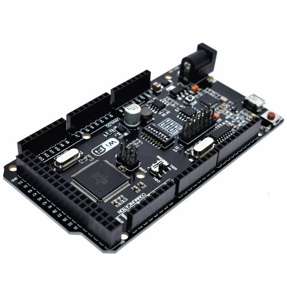 AS95-Mega2560 + Wifi R3 Atmega2560+ESP8266 32Mb Memory USB-TTL CH340 Compatible For Arduino Mega Nodemcu For Wemos MEGA 2560