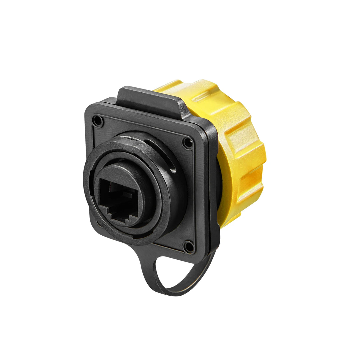 CNLINKO M24 RJ45 Plastic Circular Connector Waterproof Ethernet Cable Coupler Junction Box RJ45 Connector for Industrial Network