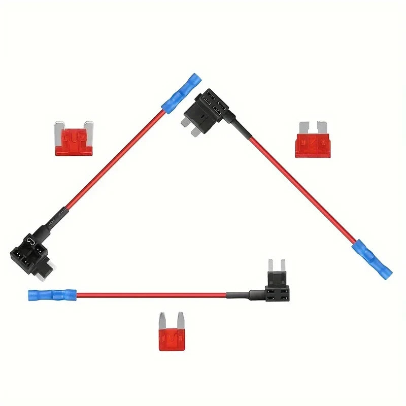 Add A Circuit Standard/Mini/Micro Blade Fuse Boxes Holder Piggy Back Fuses Tap