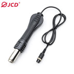 JCD Hot Air Gun Desoldering Hot Air Gun Handle Soldering Iron is Suitable for 858D 868D 8898 Rework Solder Repair Station