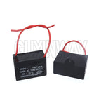 CBB61 Fan Capacitor 450V 1UF 1.2UF 1.5UF 2UF 2.5UF 3UF 4UF 5UF 6UF10UF Ceiling Fan Motor Run Rectangle Capacitor CBB61