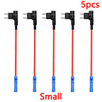 10/5pcs MINI SMALL MEDIUM Size Car Fuse Holder Add-a-circuit TAP Adapter Micro Mini Standard ATM Blade Fuse for Cars Vans