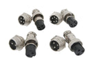 GX12 GX16 GX20 2/3/4/5/6/7/8/9/10 Pin Male Female Butting Wire Cable Circular Aviation Socket Plug Panel Connector Dropshipping