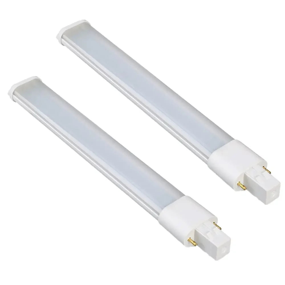 4pcs LED PL G23 GX23 3W4W5W7W Bulb Horizontal Side Plug Ceil CFL PL-S 7W 9W 13W Read Table Desk Lamp Replacement,Remove Ballast