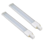 4pcs LED PL G23 GX23 3W4W5W7W Bulb Horizontal Side Plug Ceil CFL PL-S 7W 9W 13W Read Table Desk Lamp Replacement,Remove Ballast