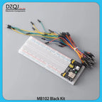 Solderless Breadboard 830 400 Point MB-102 SYB-170 Prototype Board Dupont Wire Jumper Kit for Arduino DIY Electronics