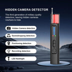 6-in-1 Anti-Spy Hidden Camera Detector GPS Tracker Finder RF Signal Eavesdropping Device Scanner for Hotel Travel Privacy