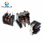 100PCS UU9.8 UF10.5 Common Mode Choke Inductor 10mH 20mH 30mH 40mH 50mH For Filter Pitch