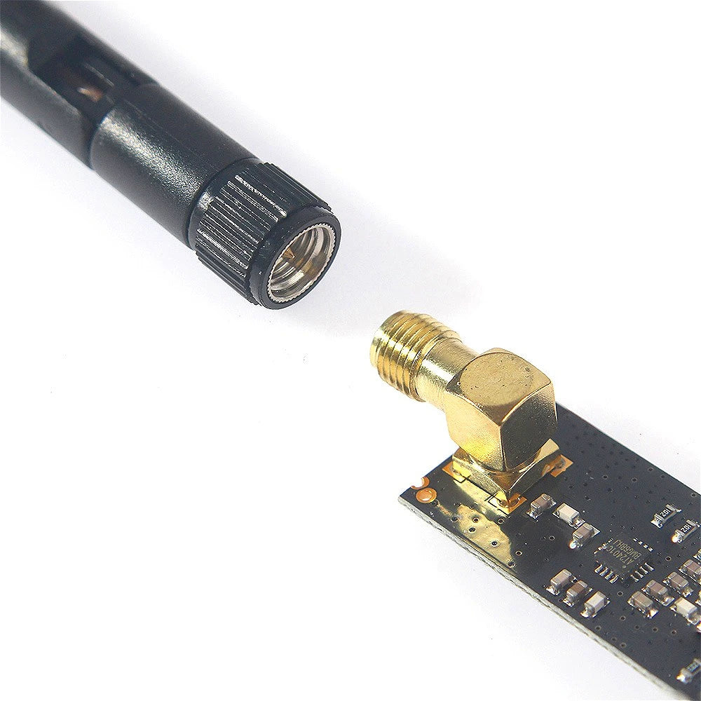 1set NRF24L01+PA+LNA Wireless Transceiver RF Transceiver Module 2.4G with Antenna 1100 Meters Long Distance