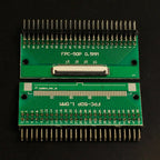 1pcs 4P-- 80P 0.5mm Pitch Connector SMT Adapter to 2.54mm 1.00 Inch Hole FPC FFC Cable Welded Board + Double Row Straight Pin