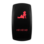 Red Led Light Rocker Switch 12V/24V SPST DPDT Toggle Switch ON OFF/ ON OFF ON Backlight Latching / Momentary Dash Panel Control