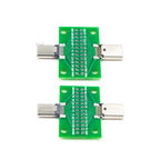 USB 3.1 Connector Type-C Adapter Plate PCB Board Female Male Head Convertor 2*13P to 2.54MM Transfer Test Board USB3.1 Module