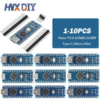 Mini / Type-C / Micro USB Nano 3.0 With the bootloader compatible Nano controller for arduino CH340 USB driver 16Mhz ATMEGA328P