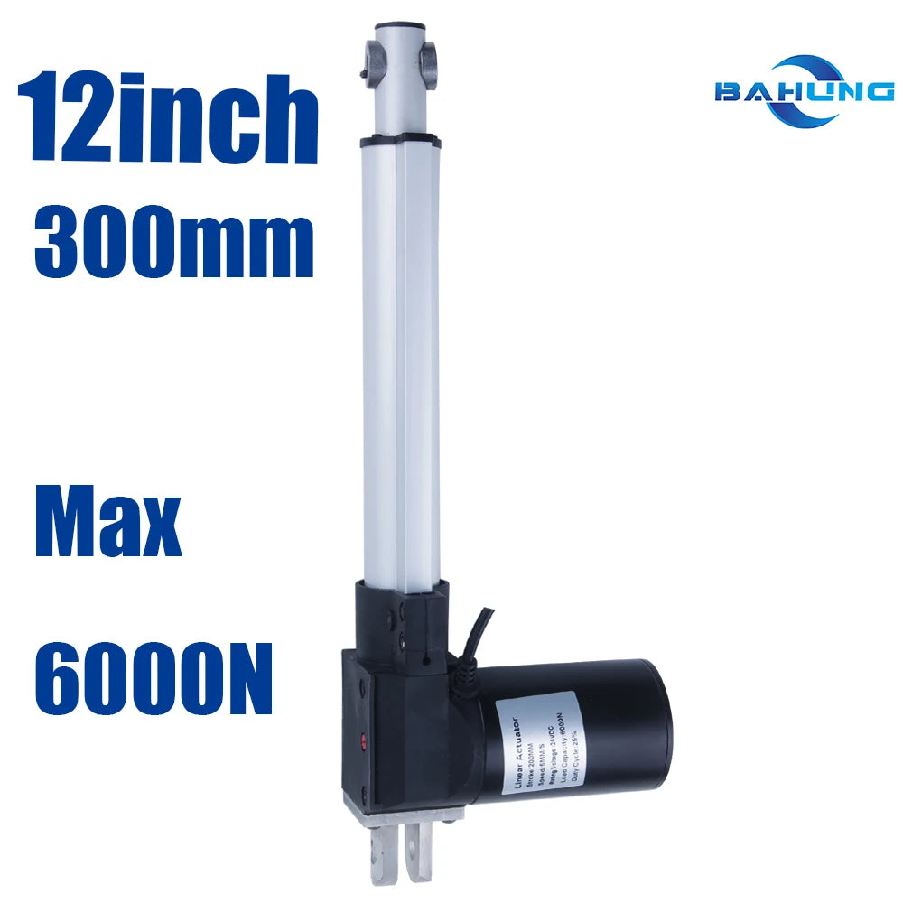 Multi-function Linear Actuator Motor 3000N 4000N 5000N DC12/24V Stroke 300mm 12inch Electric Motors -1PC