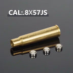 12GA 20GA .308 .223 5.45x39 7.62x39 9x19mm.338 Gauge Red Laser Bore Sighter Training Bullet Boresighter CAL Cartridge Caliber