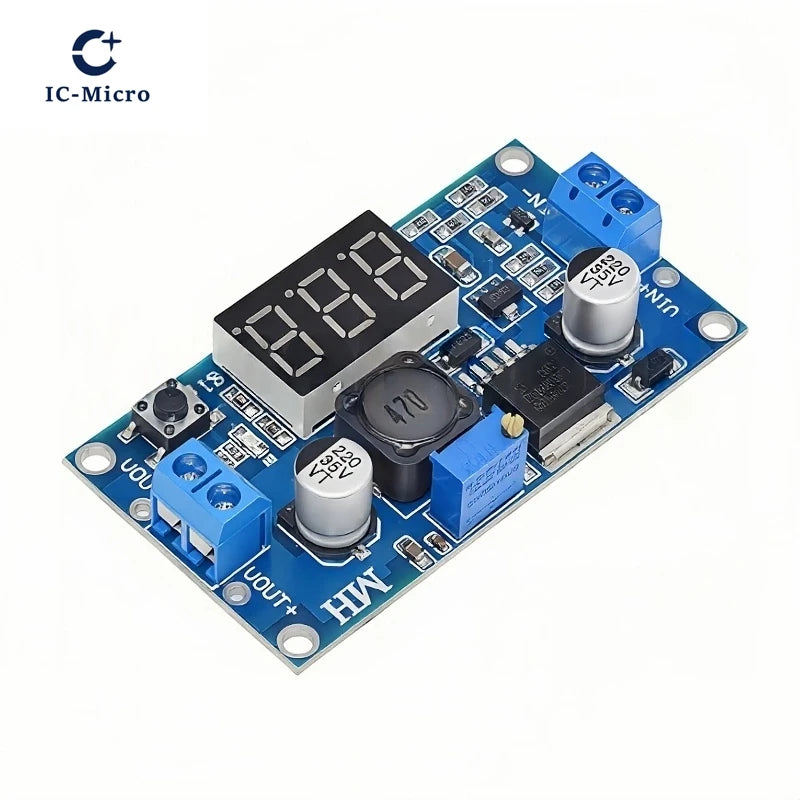 1-10PCS LM2596 DC DC Step Down Converter Voltage Regulator LED Display Voltmeter 4.0~40 to 1.3-37V Buck Adapter Adjustable Power