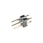 10pcs 2.54mm Double Row Male PCB Board Pin Header Connector Strip Pin Header 2 * 2/3/4/6/8/10/12/15/20/40P For Arduino