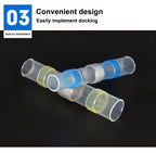 Solder Waterproof Heat Shrink Tubing Insulated Sealed Wire Connectors Car Marine Use Quick Wiring Terminals Cable Butt Sleeve