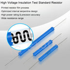 1PCS HVR80 1% 3W 5W 10W High Voltage Insulation Resistor 10K 1M 500M for Withstand Voltage Test Calibration Certification