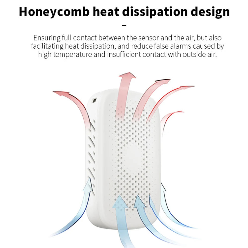 3 in 1 Air Quality Meter CO2 Temp Humidity Tester LCD Screen NDIR Sensor Carbon Dioxide Monoxide Detector with Voice Alarm