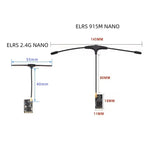 ELRS Receiver 2.4 GHz/915 MHz ExpressLRS High Refresh Rate Drone Communication Antenna for HD Video Transmission and FPV Antenna