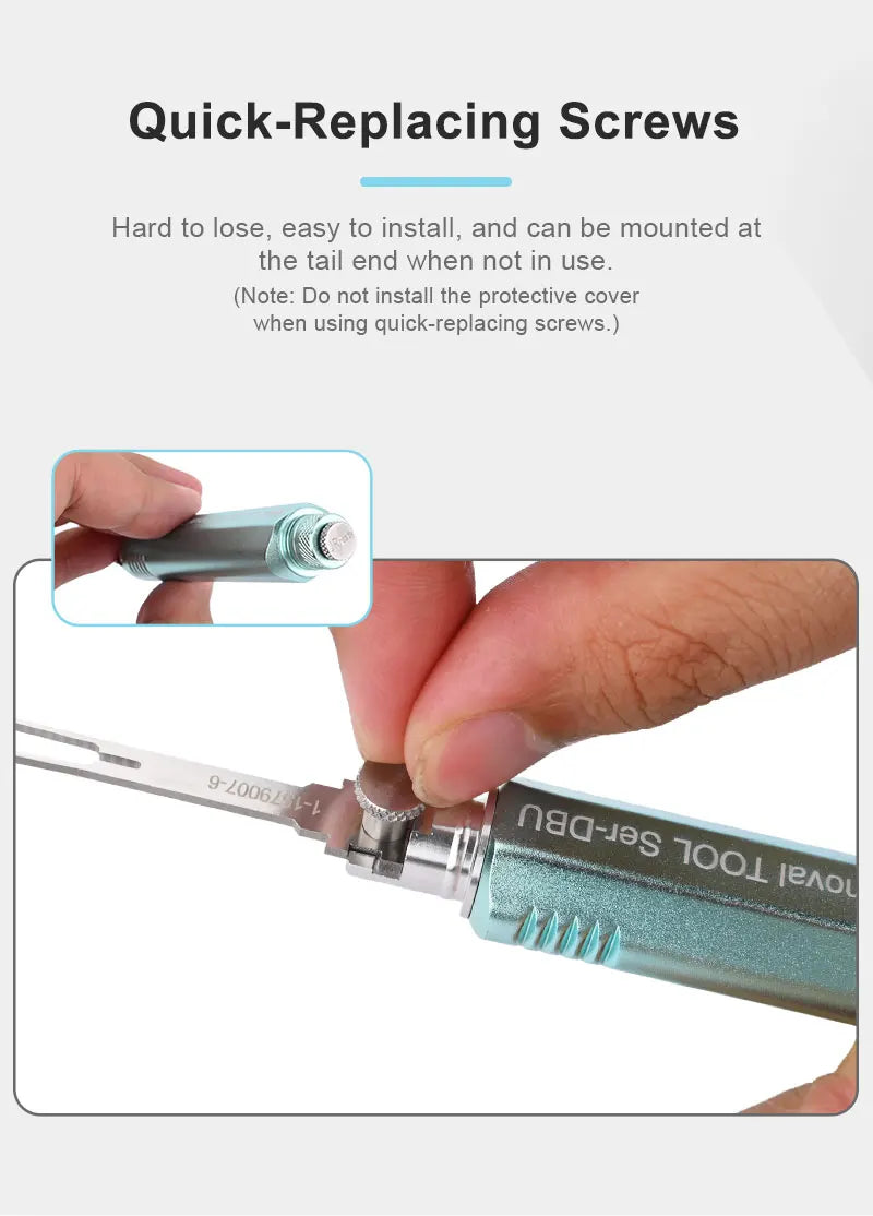 JRready JRDDS Series Terminal Tool Suitable For 5557/5559/Molex MX/AMP MCP 1.5K Connectors & VW/Audi/Skoda Automotive Terminals